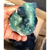 Fluorite brute lot de 2990 g