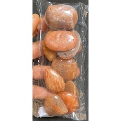 PIERRE DE LUNE ORANGE PENDENTIF sachet de 10 Pièces