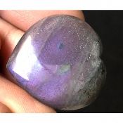 LABRADORITE VIOLETTE petit COEUR