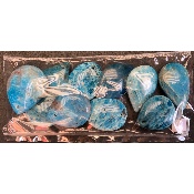 APATITE bleue PENDENTIF sachet de 10 pièces