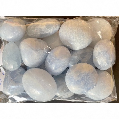 CALCITE BLEUE GALET sachet de 500g