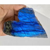 LABRADORITE BLEUE UNE FACE POLIE 158 gr