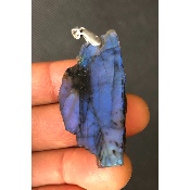 LABRADORITE "design blue" PENDENTIF 15,5 gr