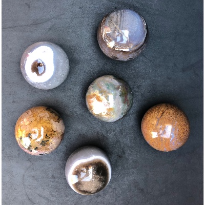 JASPE BOULE lot de 6 pièces