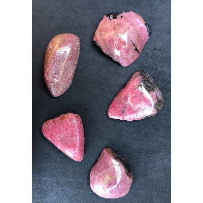 RHODONITE MAGNÉTIQUE paquet de 5 Pièces