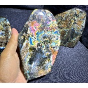 LABRADORITE Entièrement POLIE Lot de 4061 g