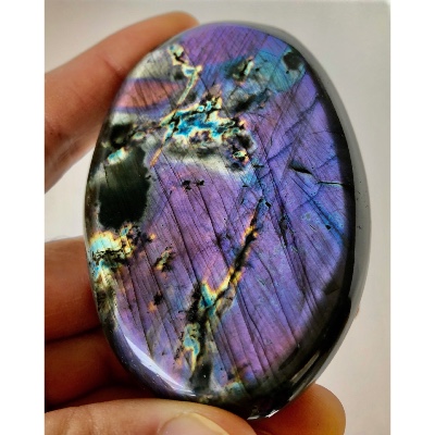 LABRADORITE AA GALET VIOLET 181 gr