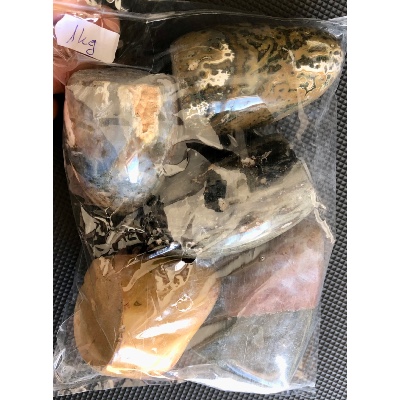 JASPE ORBICULAIRE FORME LIBRE lot de 1 KG