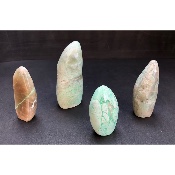 GARNIERITE FORME LIBRE Lot de 4 Pièces