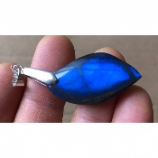 LABRADORITE Bleue foncée PENDENTIF 6,3 gr