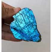 LABRADORITE BLEUE UNE FACE POLIE 149 gr