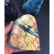 LABRADORITE Entièrement POLIE Lot de 3,32 kg