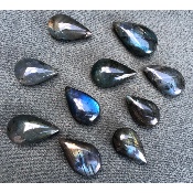 LABRADORITE Pendentif GOUTTE Sachet de 10 Pièces