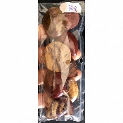 BOIS FOSSILE PENDENTIF sachet de 10 Pièces