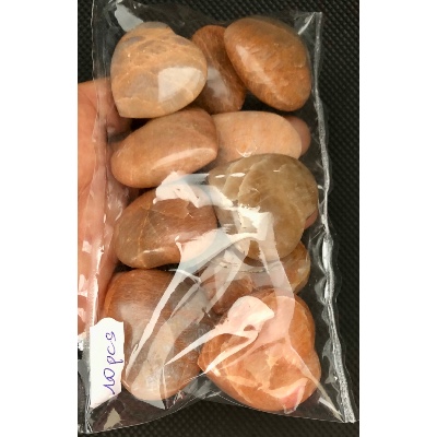 PIERRE DE LUNE ORANGE COEUR sachet de 10 pièces