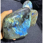 LABRADORITE FORME LIBRE Entièrement POLIE Lot de 4,14 kg 