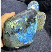 LABRADORITE FORME LIBRE Entièrement POLIE Lot de 4,14 kg 