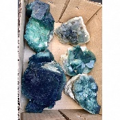 Fluorite brute lot de 2990 g