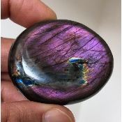 LABRADORITE GALET VIOLET 65 gr