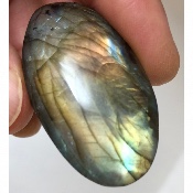 LABRADORITE GALET DORÉ 27 gr