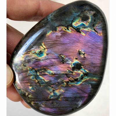 LABRADORITE GALET VIOLET 324 gr