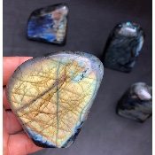 LABRADORITE FORME LIBRE Entièrement POLIE Lot de 1790g