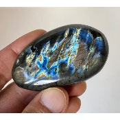 LABRADORITE GALET ARC-EN-CIEL 87g