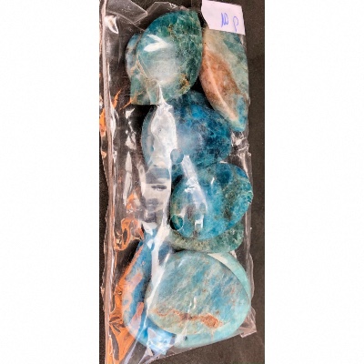 APATITE BLEUE PENDENTIF sachet de 10 pièces