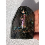 LABRADORITE AAA MULTICOLORE  FORME LIBRE ENTIÈREMENT POLIE 630 gr