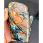 LABRADORITE FORME LIBRE polie Lot de 4 Pièces
