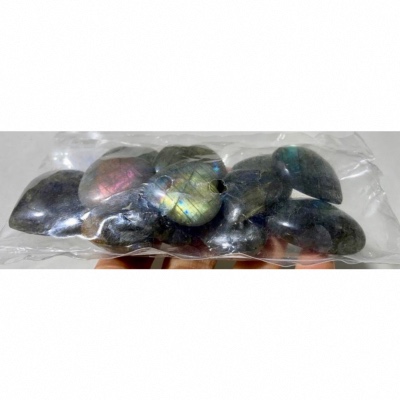 LABRADORITE COEUR sachet de 12 Pièces