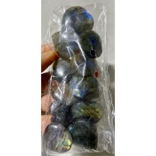 LABRADORITE COEUR sachet de 12 Pièces