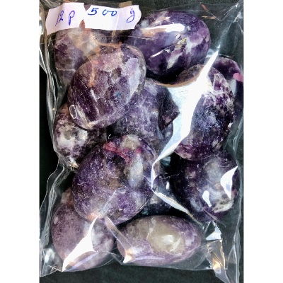 LÉPIDOLITE GALET Lot de 500g