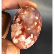 AGATE  FLEUR GALET 116 gr