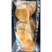 QUARTZ HÉMATOÏDE JAUNE CABOCHON sachet de 10pièces