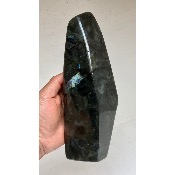 LABRADORITE MULTICOLORE  FORME LIBRE ENTIÈREMENT POLIE 2250 gr