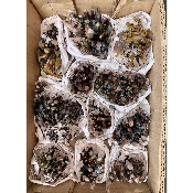 QUARTZ ARC-EN-CIÈL BRUT lot de 11 pièces