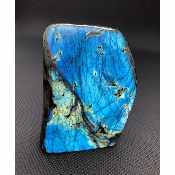 LABRADORITE BLEUE  FORME LIBRE ENTIÈREMENT POLIE 1090 gr