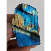 LABRADORITE MULTICOLORE UNE FACE POLIE 65 gr