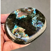 LABRADORITE GALET MULTICOLORE 330g
