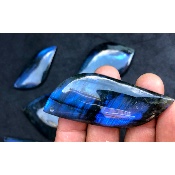 LABRADORITE bleue PENDENTIF Grand Modèle Paquet de 5 Pièces