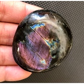 LABRADORITE GALET ARC-EN-CIEL 91g