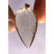 QUARTZ CRISTAL FUMÉ PENDENTIF