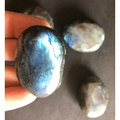 LABRADORITE Galet MAGNÉTIQUE  5 Pièces 