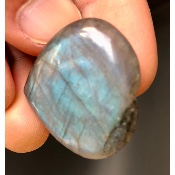 LABRADORITE BLEU-VERT COEUR 