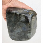 LABRADORITE BLEUE  FORME LIBRE ENTIÈREMENT POLIE 1640 gr