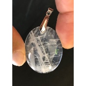 QUARTZ CRISTAL PENDENTIF 11,2g