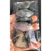 LABRADORITE PENDENTIF violet-multicolore 10 Pièces