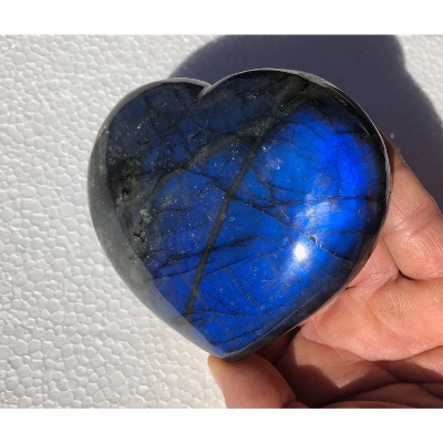 LABRADORITE BLEUE COEUR 450 gr