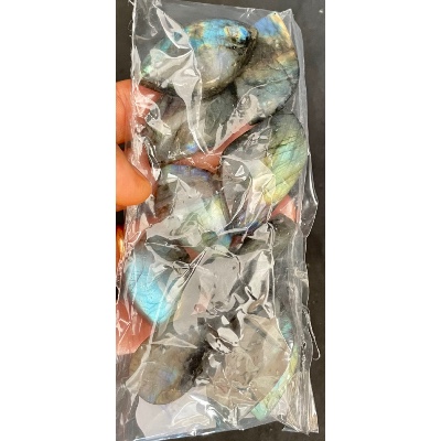 LABRADORITE CABOCHON Sachet de 10 Pièces